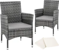 sada 2 ratanových židlí Nantes durable 59 x 57 x 85 cm