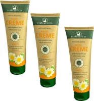 3x125ml Herbamedicus Hand Creme Handcreme Kamille für empfindliche Hände