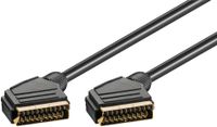 Goobay SK 21-150 G 1.5m, 1,5 m, SCART (21-pin), SCART (21-pin), Male connector / Male connector