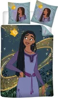 Disney Wish Asha Wende Bettwäsche 2tlg 135 x 200 cm 100% Baumwolle