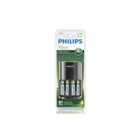 Philips SCB1450NB/12 - Nabíjačka pre AAA/AA (vrátane 4 batérií NiMh AAA)