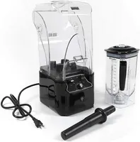 2,2L Standmixer mixer Smoothie Mixer Schalldichter Mixer Smoothie Maker Hochleistungsmixer Schleifer Küchenmixer 30000 U/min Eismixer Vertikaler Mixer