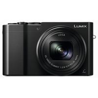 Panasonic Lumix DMC-TZ101EGK Digitalkamera, 20,1 Megapixel, 10x opt. Zoom, 3 Zoll Display, 4K 25p Video, Sucher, schwarz