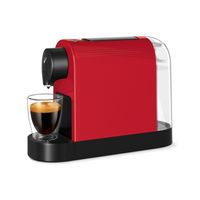Tchibo Cafissimo „Pure plus“ Kaffeemaschine Kapselmaschine für Caffè Crema, Espresso und Kaffee, 0,8l, 1250 Watt, Rot