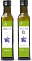 Borretschöl kaltgepresst 2x 250 ml (500 ml) I nativ - 100% rein I Rohkostqualiät von bioKontor
