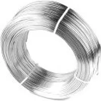 Aluminiumdraht 2mm blank - 1Kg Ring - ca. 118m