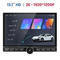 13.1" Android 13 Car Radio Carplay Dla Fiat Ducato Citroen Jumper Peugeot Boxer GPS Navi WIFI BT DAB+ SWC USB 6+128G Z Pokrętłem Wejścia Klawiatura