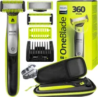 Golarka Philips OneBlade QP2734/20 + etui + golarka Philips Oneblade QP610