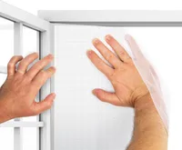 Sieť proti komárom na okno - 150 x 130 cm - Sieť proti komárom - Sieť proti komárom na okno - Sieť proti komárom - Čierna