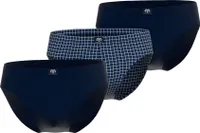 CECEBA Herren Slip blau längsgestreift 3er Pack Größe: 8