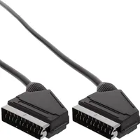 InLine® Scart Anschlusskabel, Stecker / Stecker, 3m