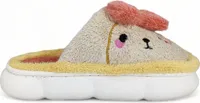 Damen Weich Hund Hausschuhe Stoff Warme Slipper Pantoffeln Kredi Rosa Gr.36/37