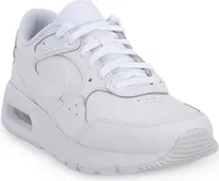 Nike Air Max SC Leather - Triple White - Herren Sneakers Schuhe Weiß DH9636-101 , EU 41 US 8