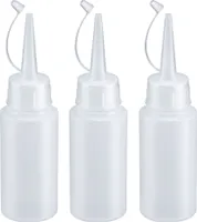 Aufbewahrungssystem 3er Set Quetschflaschen, BPA-frei und mit Verschlusskappe - 50 ml