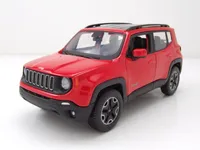 Jeep Renegade 2014 červený model auta 1:24 Maisto