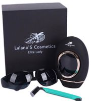 Lalano`S Cosmetics IPL-Haarentferner für Körper, Gesicht, Achseln und Bikinizone, 500.000 Lichtimpulse, mit LCD-Touch Screen, Maniküre Pediküre Set