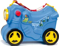 Molto Smiler Motorrad Kinderkoffer-Blau