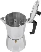 Karl Krüger 502 Espressokocher Aluminium für 6 Tassen