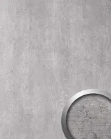 Nýstěnný panel samolepící WallFace ANTIGRAV 19563 imitace kamene reliéfní matný šedý světle šedý 2,6 m2