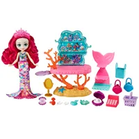 Royal Enchantimals Meerjungfrauen-Schätze Shop inkl. Milagra Mermaid Puppe