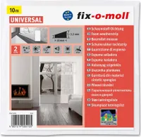 Schaumstoffdichtung fix-o-moll 10m x 10mm x 4mm