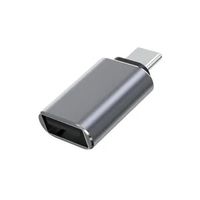INF USB-C-auf-USB-3.1-Adapter Grau