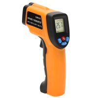 Beruehrungsloses digitales Handinfrarot-Thermometer Pyrometer Aquarium LCD-Laserthermometer Aussenthermometer -50  550 C.