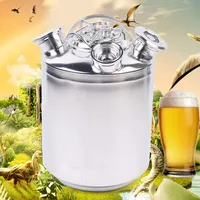 10L Beer Cleaning Beer Machine Cleaning Barrel může instalovat až tři různé typy ventilů, nerezový tříhlavý pivní sud, sud na víno, pro domácí pivovarský systém