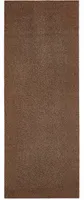Fußmatte 67 x 180 Braun Waschbar Baumwolle Schmutzfangmatte Fußabtreter Sauberlaufmatte 5 Größen