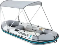 INTEX 68600 - Boots-Überdachung (160x142cm) Dach Schlauchboot Sonnenschutz