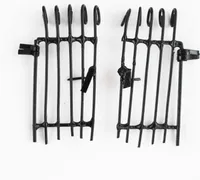 Krippenbau Fenstergitter aus Metall 5 cm