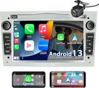 Carplay Dla Opel Astra H Corsa C D Zafira 7 "Android 13 Radio Samochodowe GPS Navi WIFI BT SWC USB DAB+ 2+64GB Z KAM