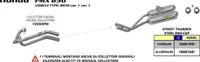 Kolektor ARROW do Hondy FMX 650