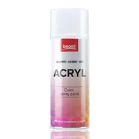 S Sprühlack weiß, matt - Sprühfarbe Spraydose Acryllack DIY Lack Spray 400ml Sprühdose Lackspray für Kunststoff, Metall, Holz, uvm. - RAL 9016 Matt