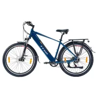27.5'' 20Ah Elektrofahrrad E-Moutainbike E-Bike Pedelec Unisex 7Gang E-MTB E-Citybike, Elektrofahrrad 25KM/H für Damen und Herren ab 170 cm Blau