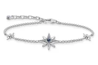 THOMAS SABO Armband "Sterne mit Steinen" Silber A2037-945-7
