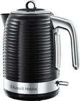 Russell Hobbs Inspire elektrischer Wasserkocher 1,7 L 2400 W Schwarz, Silber