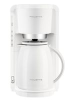 Rowenta Adagio kávovar s filtrom, plastová termoska, objem 1,25 l, 8-12 šálok, automatické vypnutie, vyberateľná filtračná vložka, biely CT380110