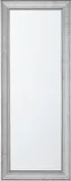 BELIANI Lustro ścienne wiszące srebrne 50 x 130 cm dekoracyjne
