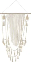 Wanddekoration dkd homedecor Baumwolle mdf boho (102 x 2 x 150 cm)