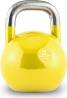 Capital Sports Compket 16, žltý, 16 kg, súťažný kettlebell, guľatá činka