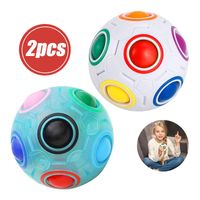 DigitCUBE Magic Ball Spielzeug 2019 Fidget Regenbogen Puzzle Zauberball Geburtst 