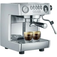 GRAEF ES850 kávovar na espresso portafilter 1470 W nerezová oceľ/hliník