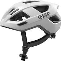 Kask rowerowy ABUS Aduro 3.0 - sportowy kask miejski o stylowym designie do codziennych i sportowych wycieczek - dla mężczyzn i kobiet - biały, rozmiar L