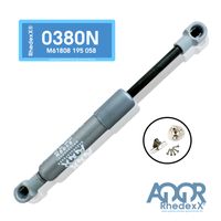 Gasdruckfeder Ersatz LIFT-O-MAT 380N 195mm mit Beschlag Gasdruckdämpfer Kesseböhmer Liftomat
