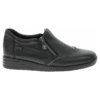 Damen Halbschuhe Rieker 58453-00 schwarz 39