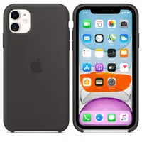 Apple iPhone 11 Silicone Case         bk  MWVU2ZM/A