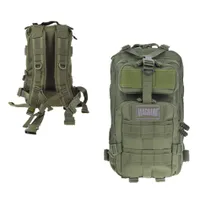 HI-TEC - Magnum Fox Backpack Olive ca.25L (Rucksack) Schwarz LARGE großer Ranzen Assault Pack