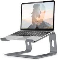 Laptop Ständer,Notebook Ständer für MacBook Pro/Air HP, MateBook, Lenovo alle 10"17" Notebooks (Grau)
