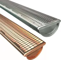 Darifix Laubschutz für Dachrinnen braun 5 m